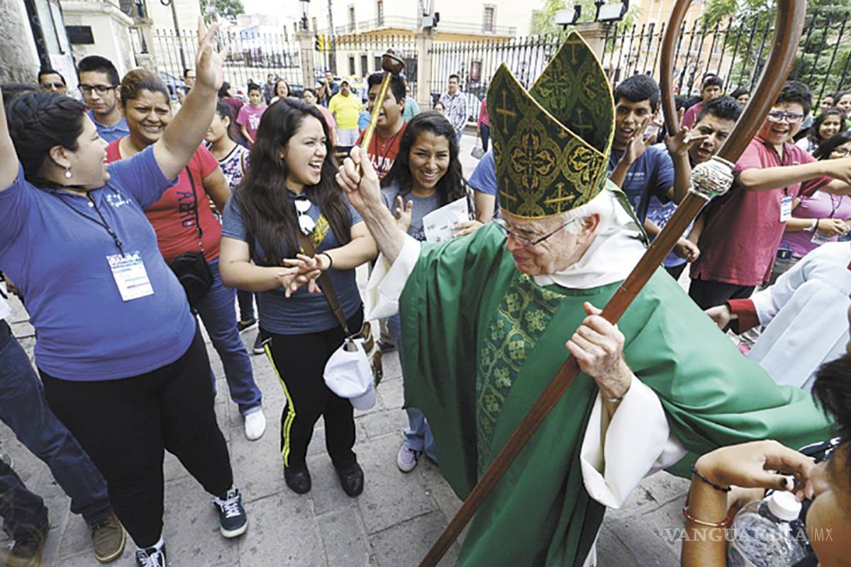 Exhorta Vera a feligreses en Saltillo para rechazar a exfuncionarios corruptos