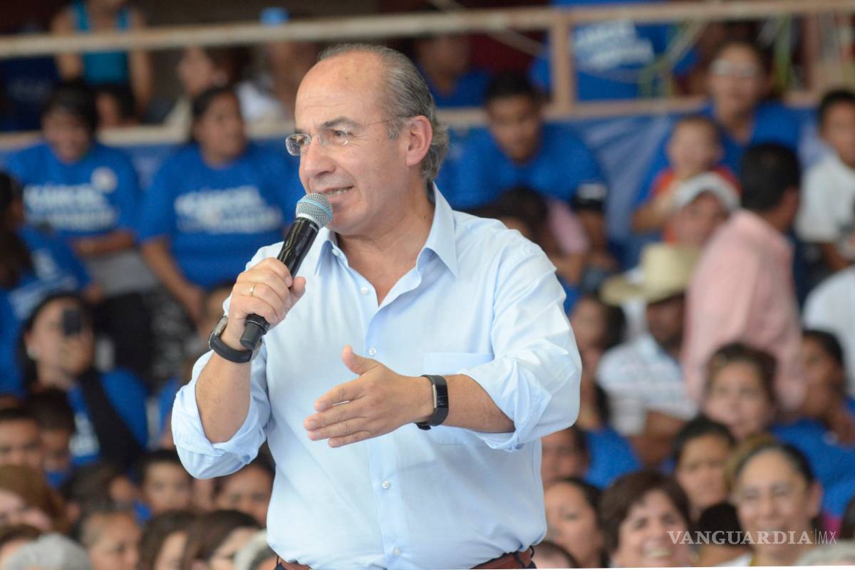 Pidió Humberto Moreira sacar a Marina del estado: Felipe Calderón