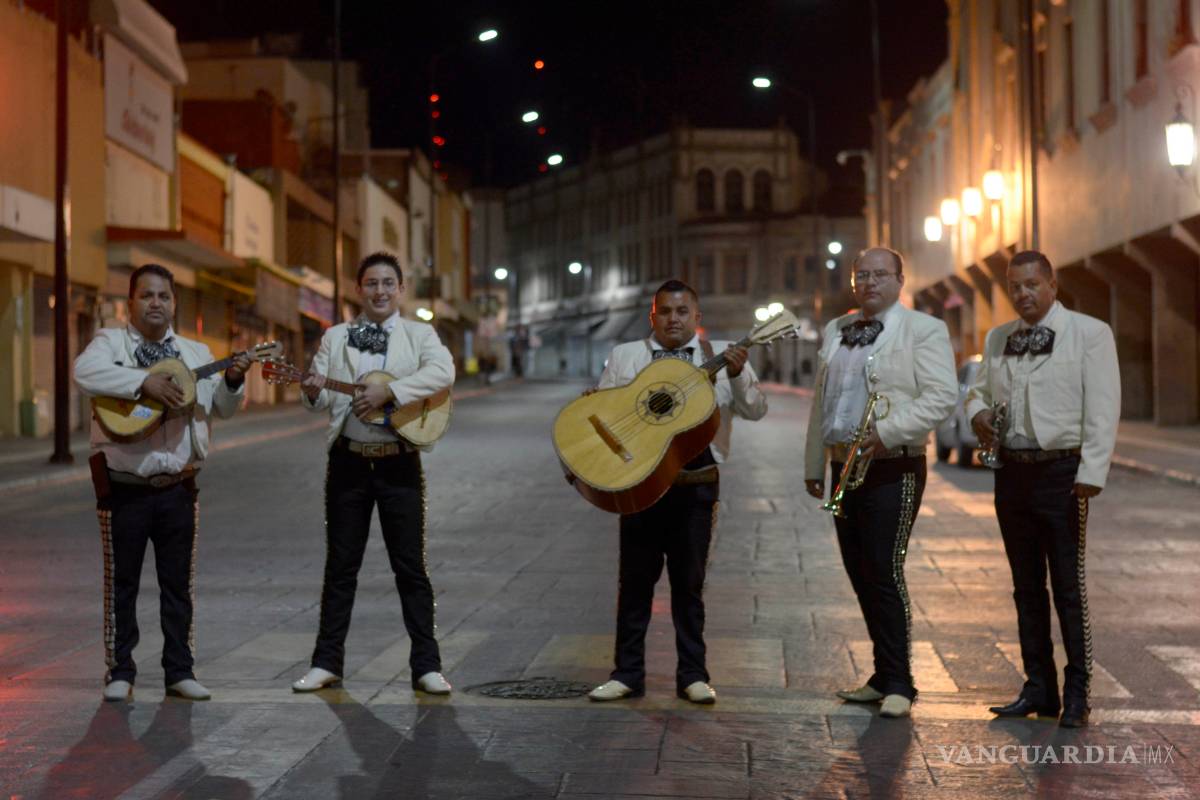 Hermoso cariño: Los mariachis del centro de Saltillo