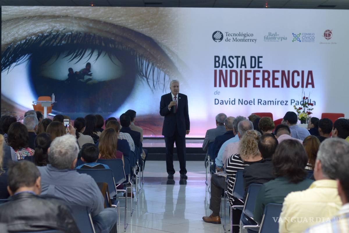 Rector Emérito del Tec de Monterrey presenta su libro: Basta de Indiferencia