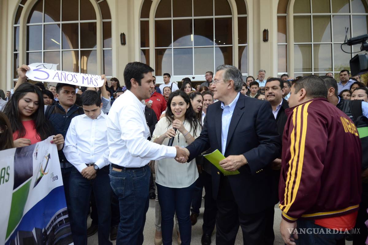 Inicia Blas Flores la carrera por un segundo periodo en la Rectoría de la UAdeC