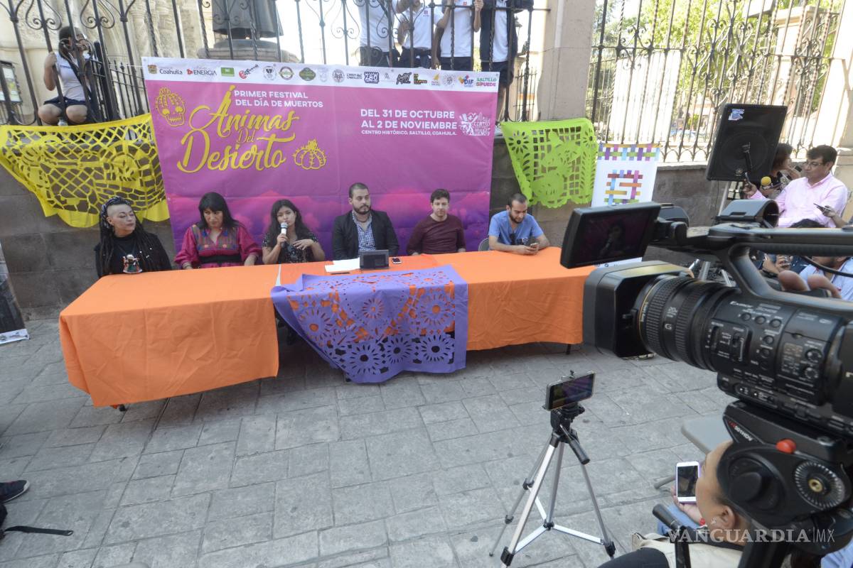 Anuncian Festival del Día de Muertos en Saltillo