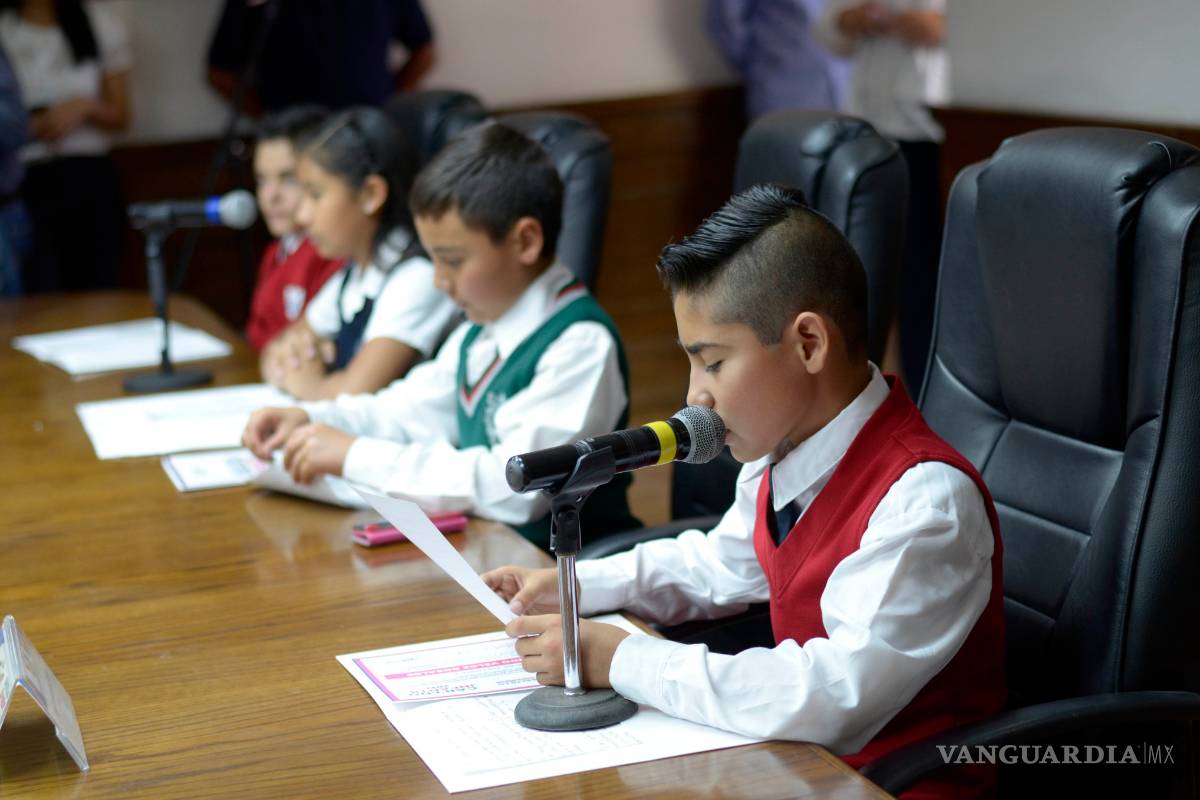 Cabildo infantil de Saltillo propone más convivencia familiar