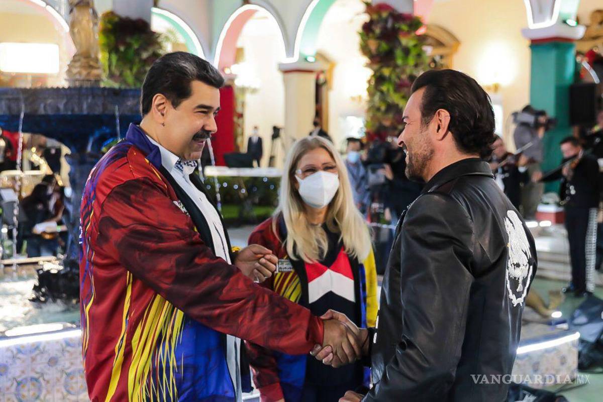De Torreón a Venezuela... Pablo Montero le canta ‘Las Mañanitas’ a Nicolás Maduro por su cumpleaños (video)