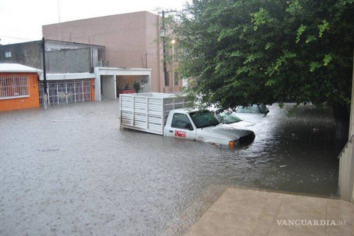 Tormenta provoca inundaciones severas en Matamoros, Tamaulipas