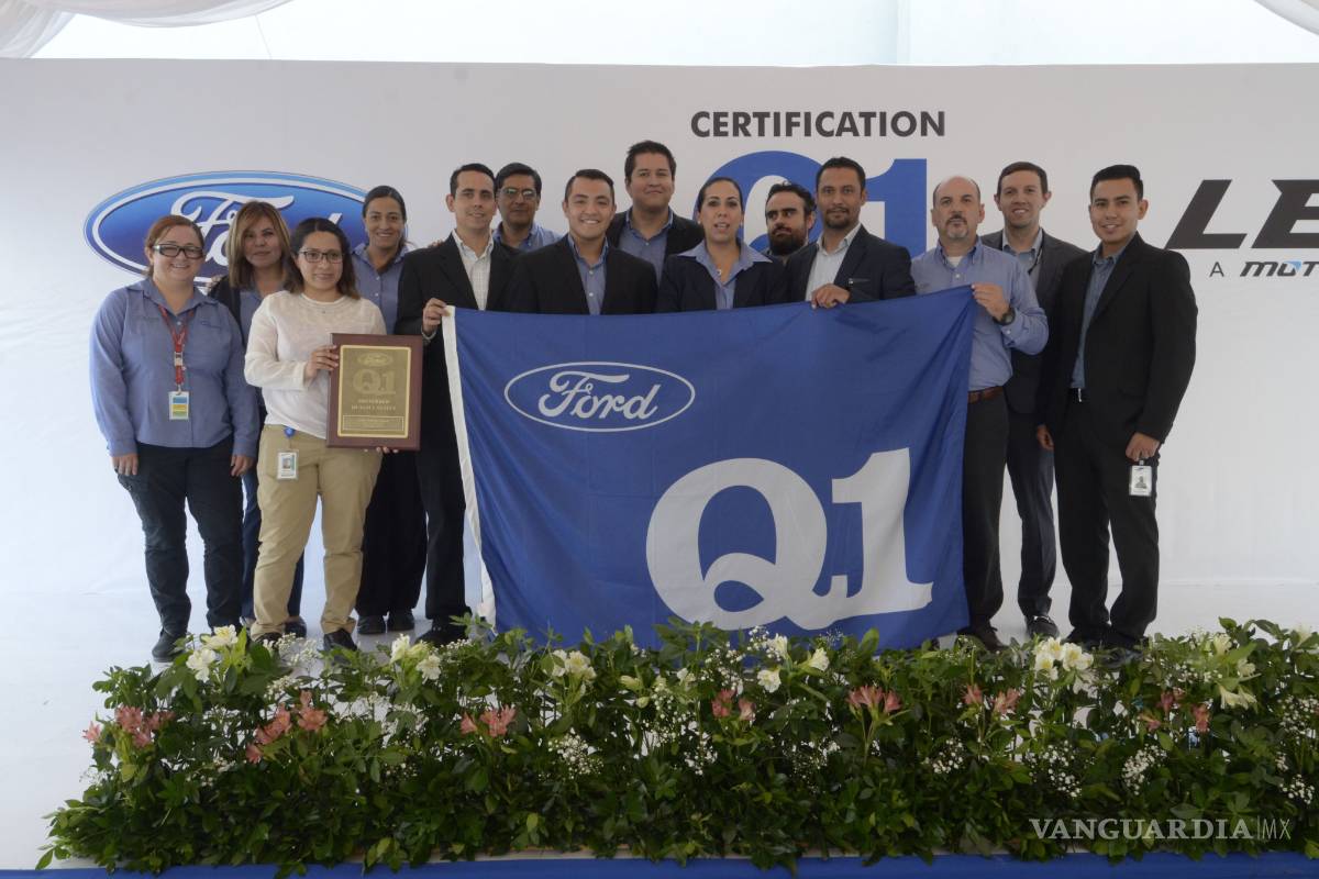 Entregan Q1 de Ford a Leon Interiors planta Saltillo