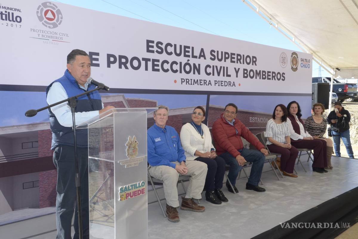 Inicia construcción de Escuela Superior de Protección Civil