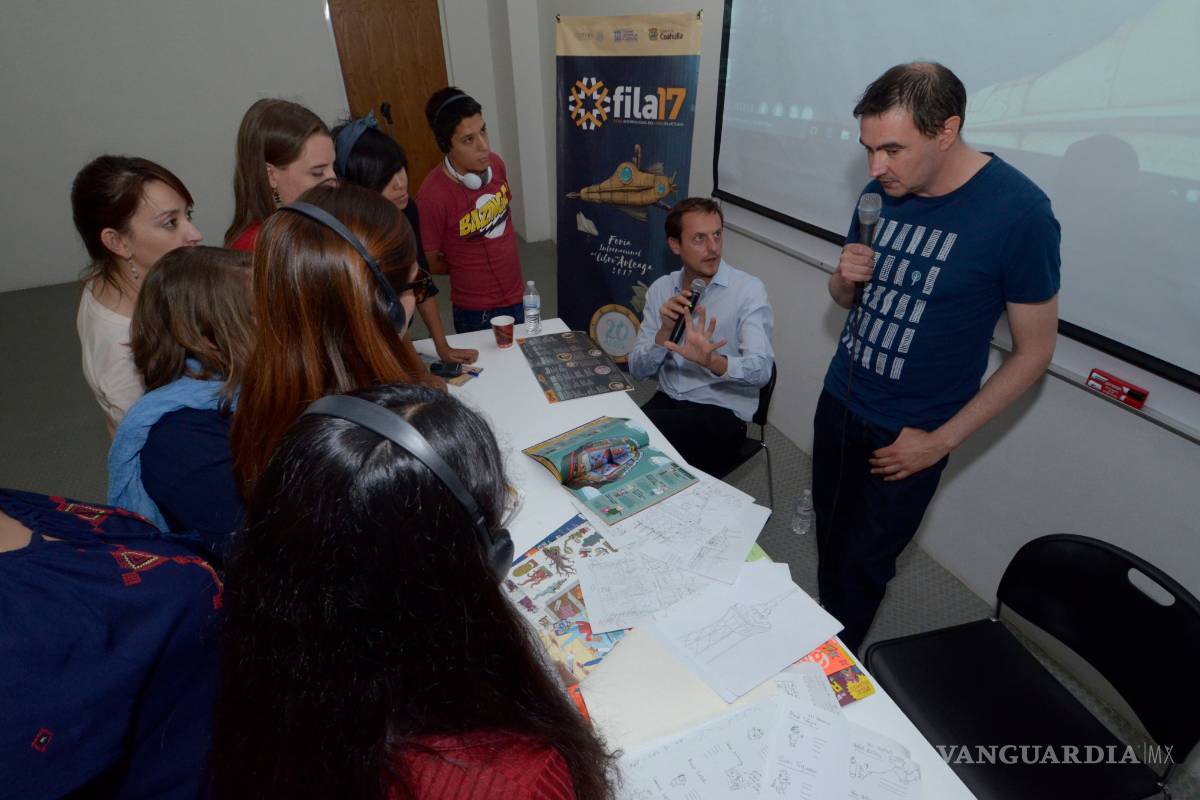 Paul Martin comparte su técnica e ideas con el público saltillense