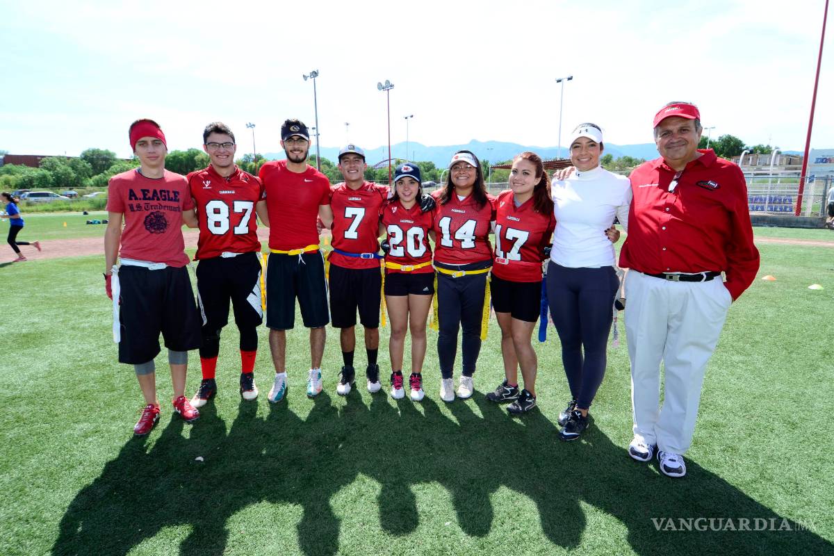Liga Flag Saltillo saltó al emparrillado