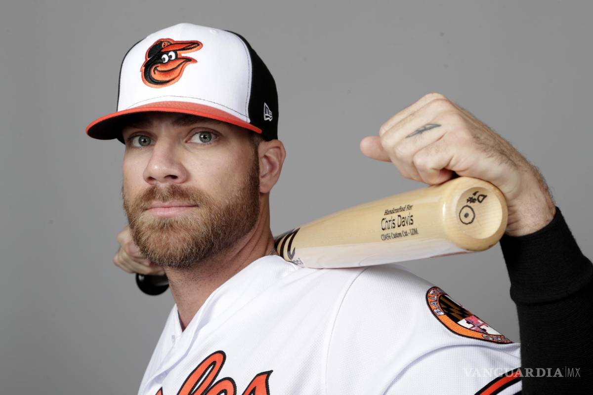 Lesiones retiran a Chris Davis de las Grandes Ligas
