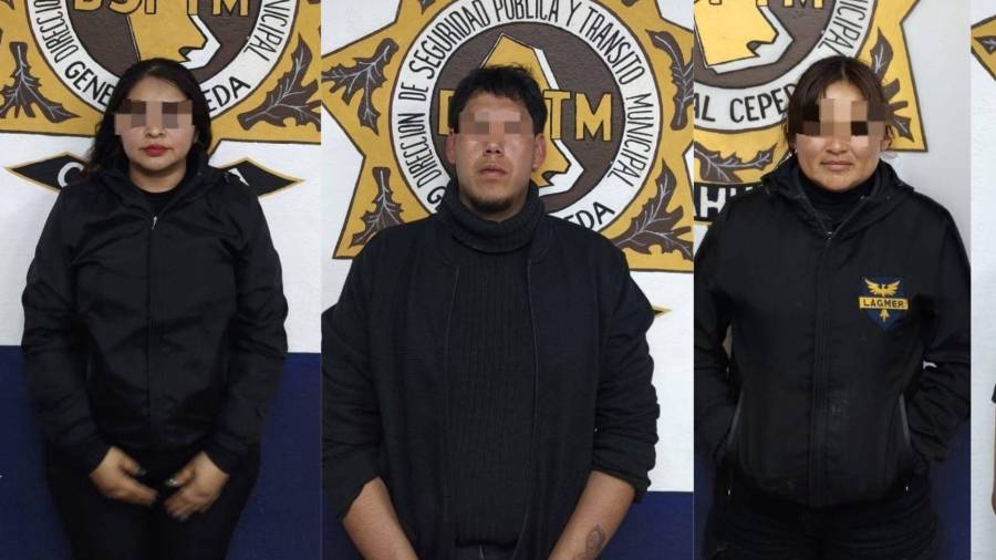 Una de las personas detenidas se ostentó como actuario, pero no acreditó dicha función