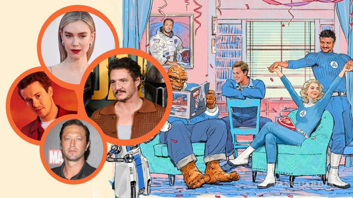 ¡Ya se hizo! Revela Marvel elenco completo de ‘Los Cuatro Fantásticos’ encabezado por Pedro Pascal