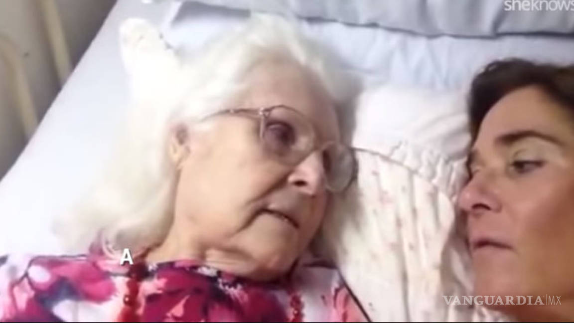 Se viraliza conmovedor video en el que madre con alzheimer reconoce a su hija