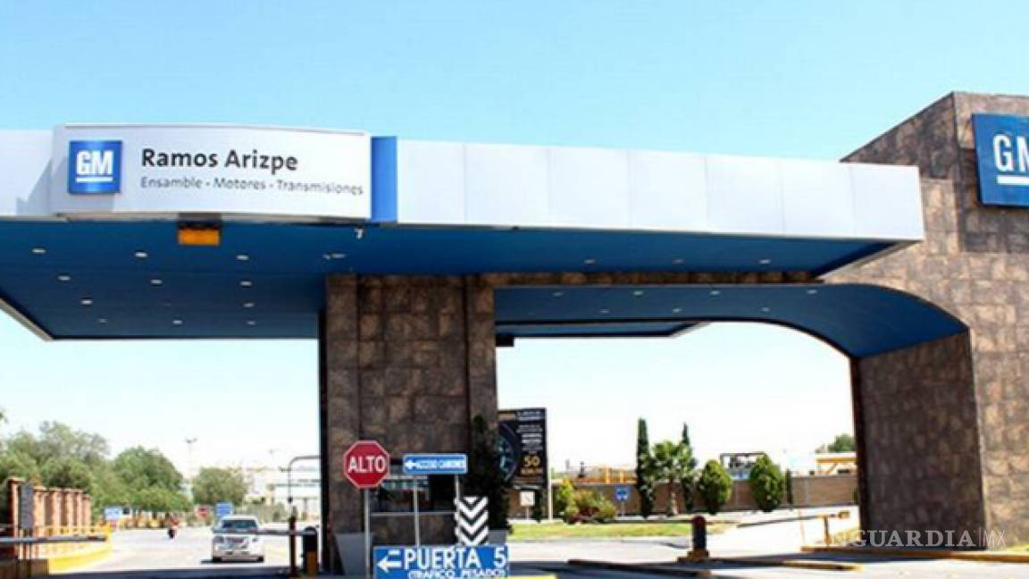 Confirma GM paro en planta Motores de Ramos Arizpe