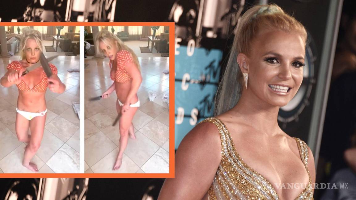 Britney ‘baila con cuchillos’ en un inquietante video que circula en redes