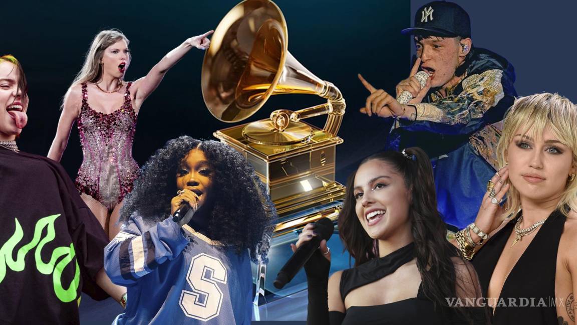 ¡Hagan sus apuestas! Estos son los nominados a los Grammys 2024: de SZA, Taylor Swift, Miley Cyrus a ... Peso Pluma