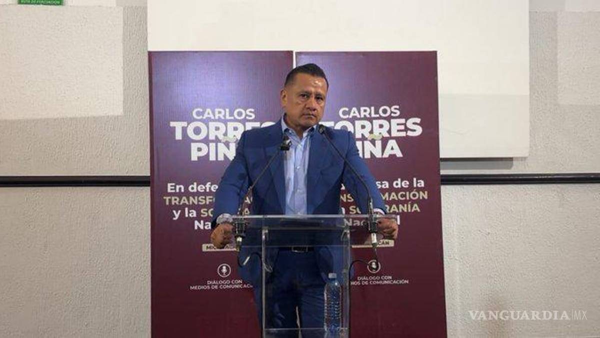 Morena nombra a Carlos Torres Piña como su nuevo líder en Michoacán