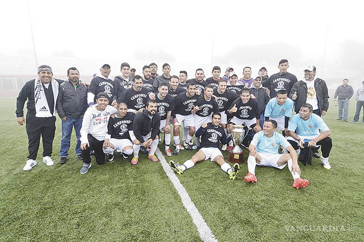 Real Madrid es el monarca del Clausura 2016 en la PDA Saltillo