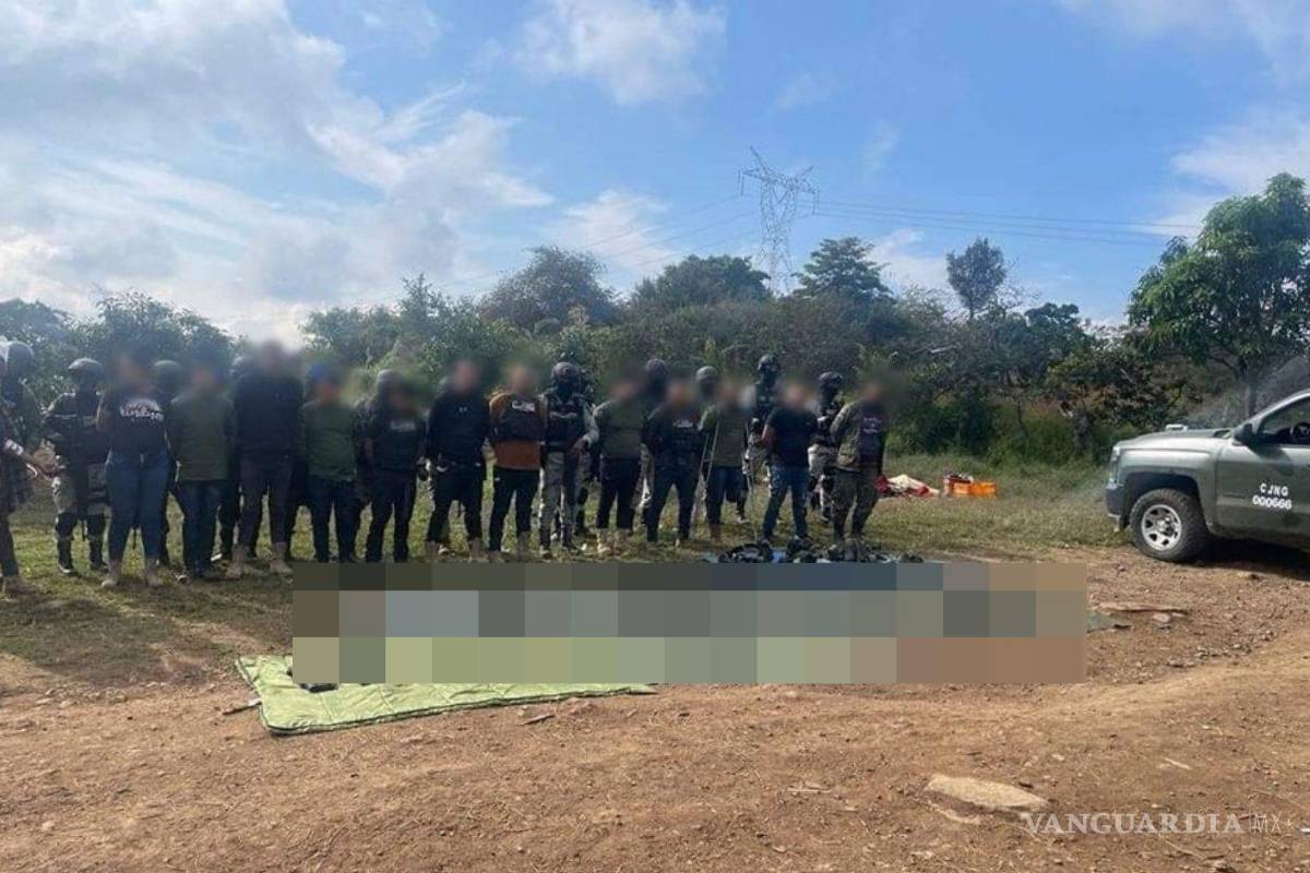 Caen 13 del CJNG en Uruapan, estaban fuertemente armados