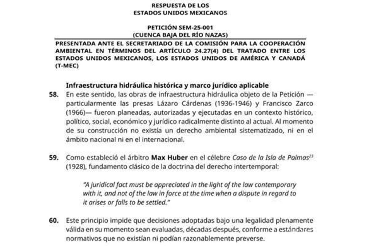 $!La Comisión para la Cooperación Ambiental cuenta ahora con 60 días para determinar si procede la elaboración de un expediente de hechos sobre la cuenca baja del Nazas.