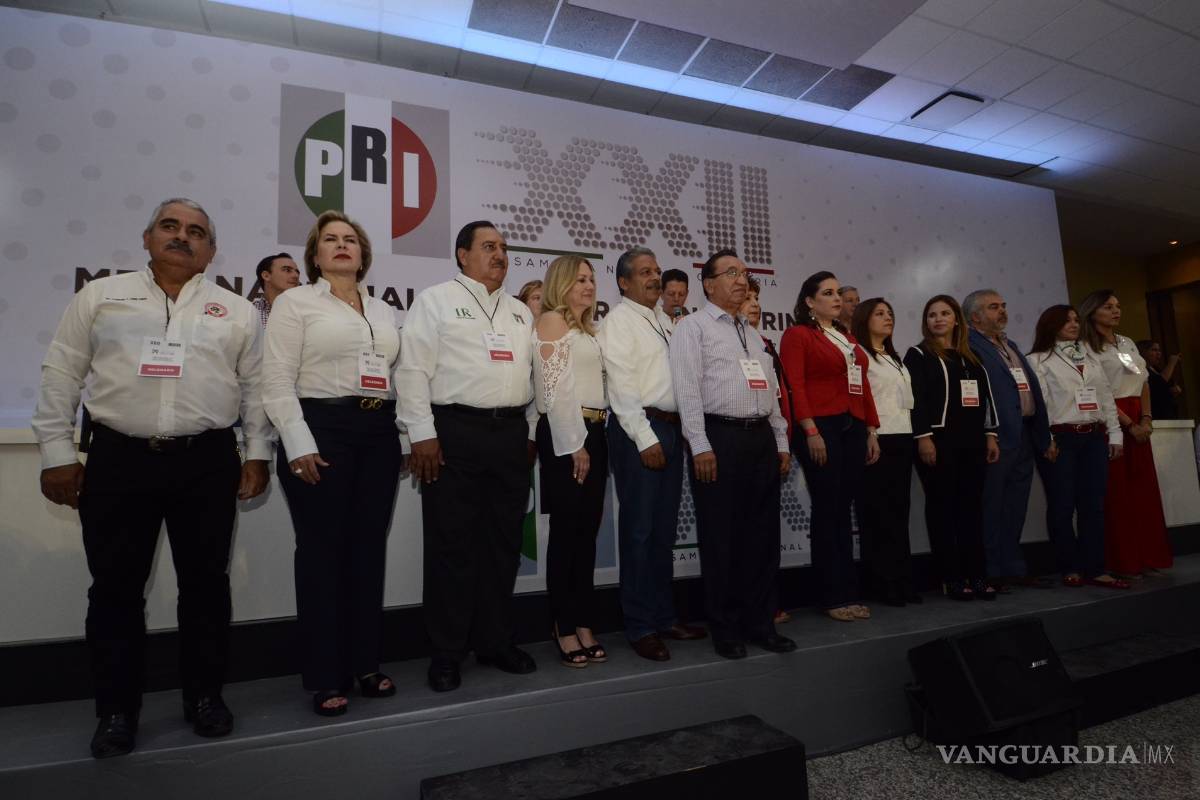 Definen el futuro del PRI; revisan Declaración de Principios en Saltillo