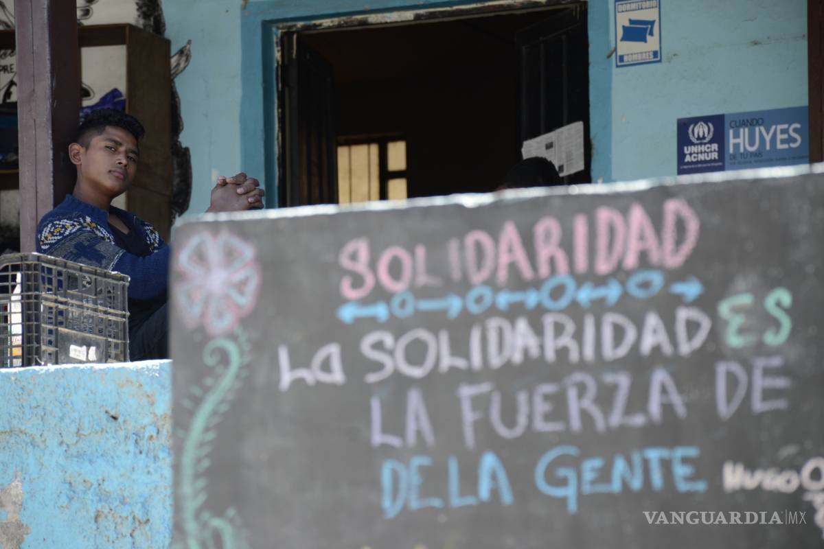 La migración no es un camino para cobardes: joven migrante