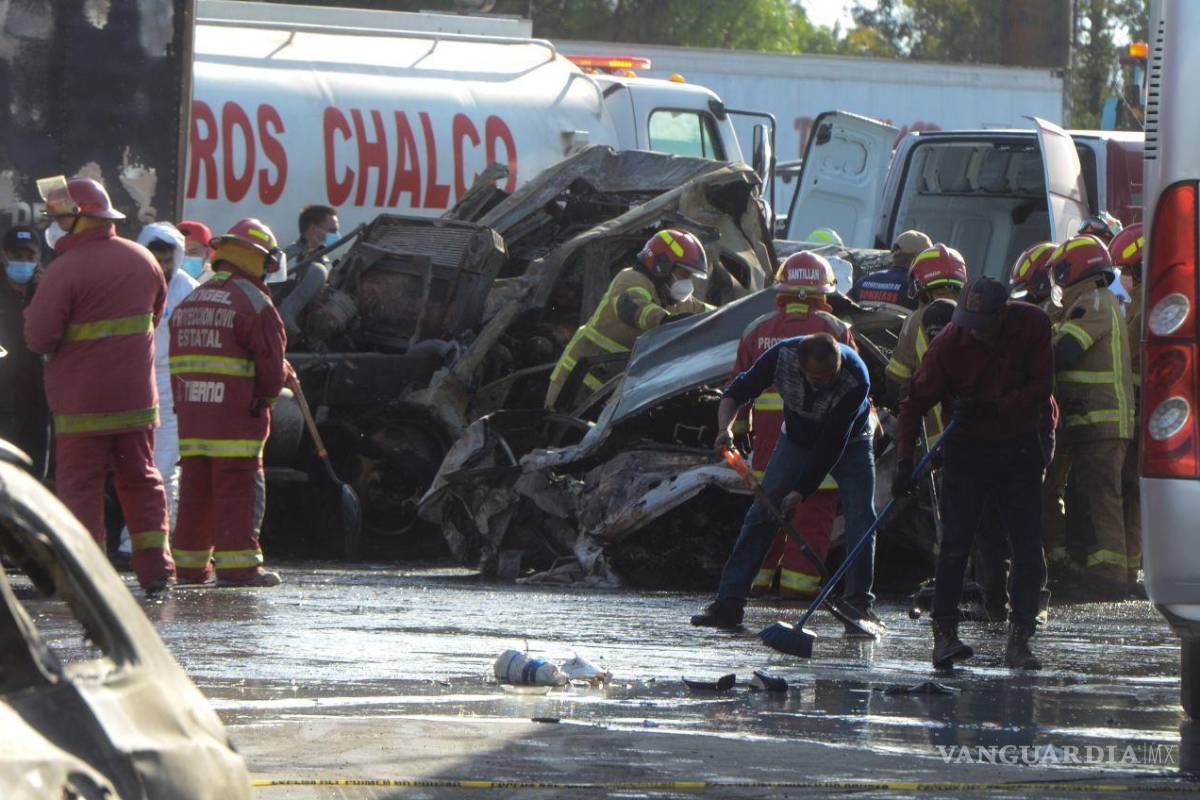 Continúa calvario para familias de víctimas de explosión en la México-Puebla; no han podido identificar los cuerpos
