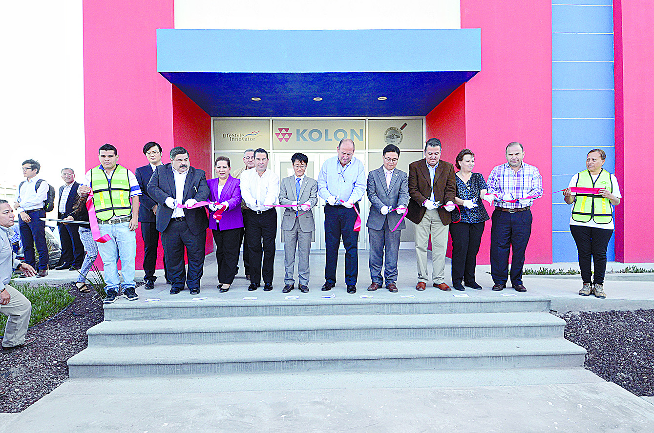 Ponen en marcha a Kolon Industries en Ramos Arizpe