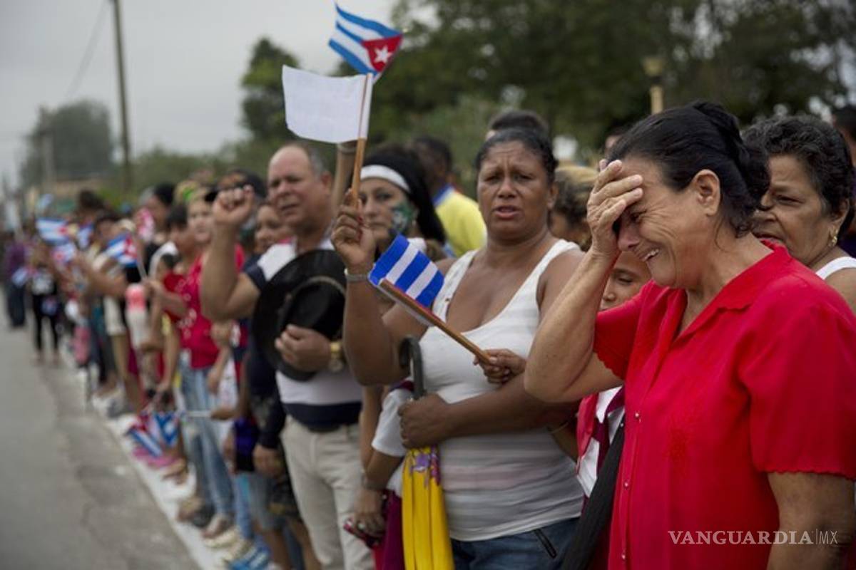 Caravana de Fidel Castro hace el último tramo de recorrido por Cuba