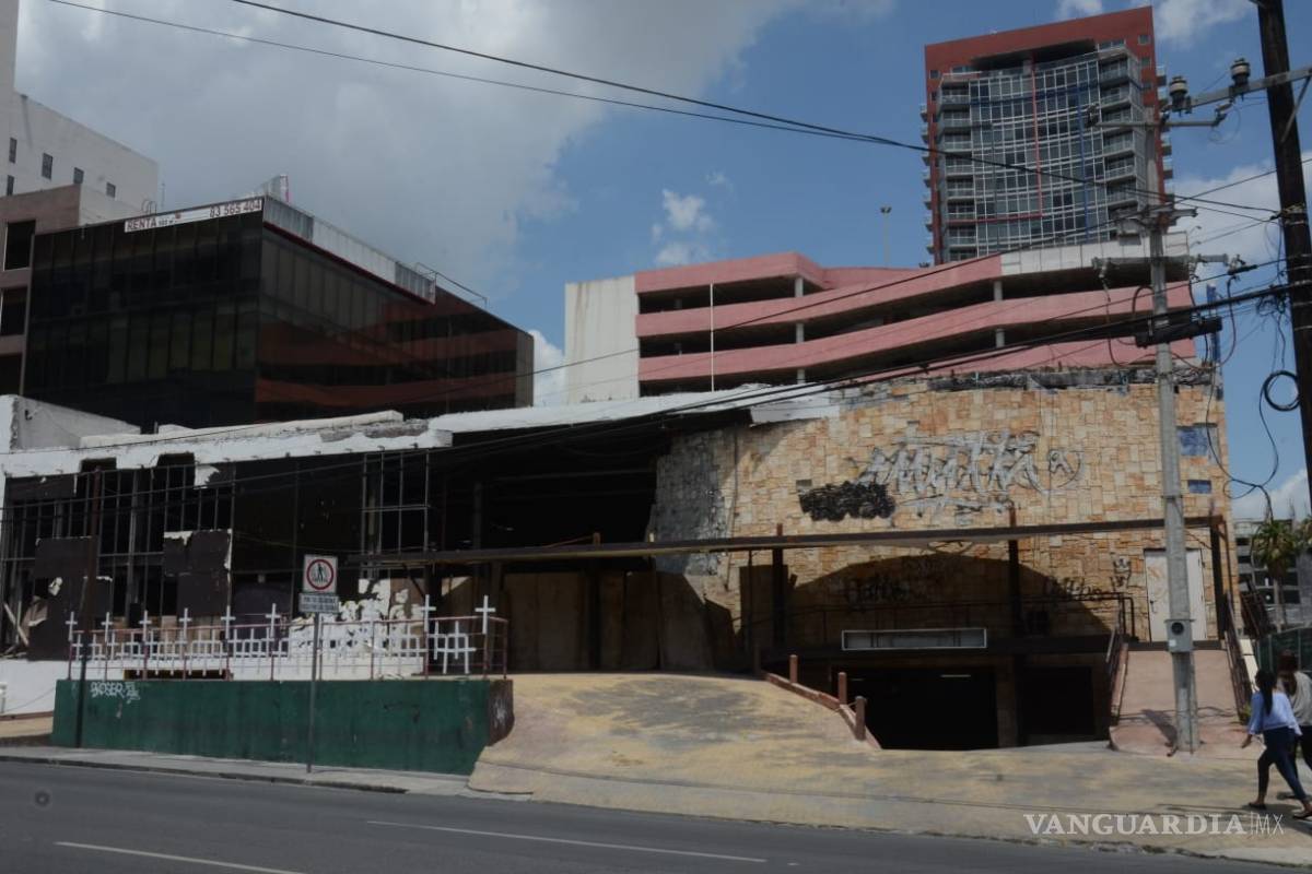 Lo que quede en pie del Casino Royale de Monterrey será demolido
