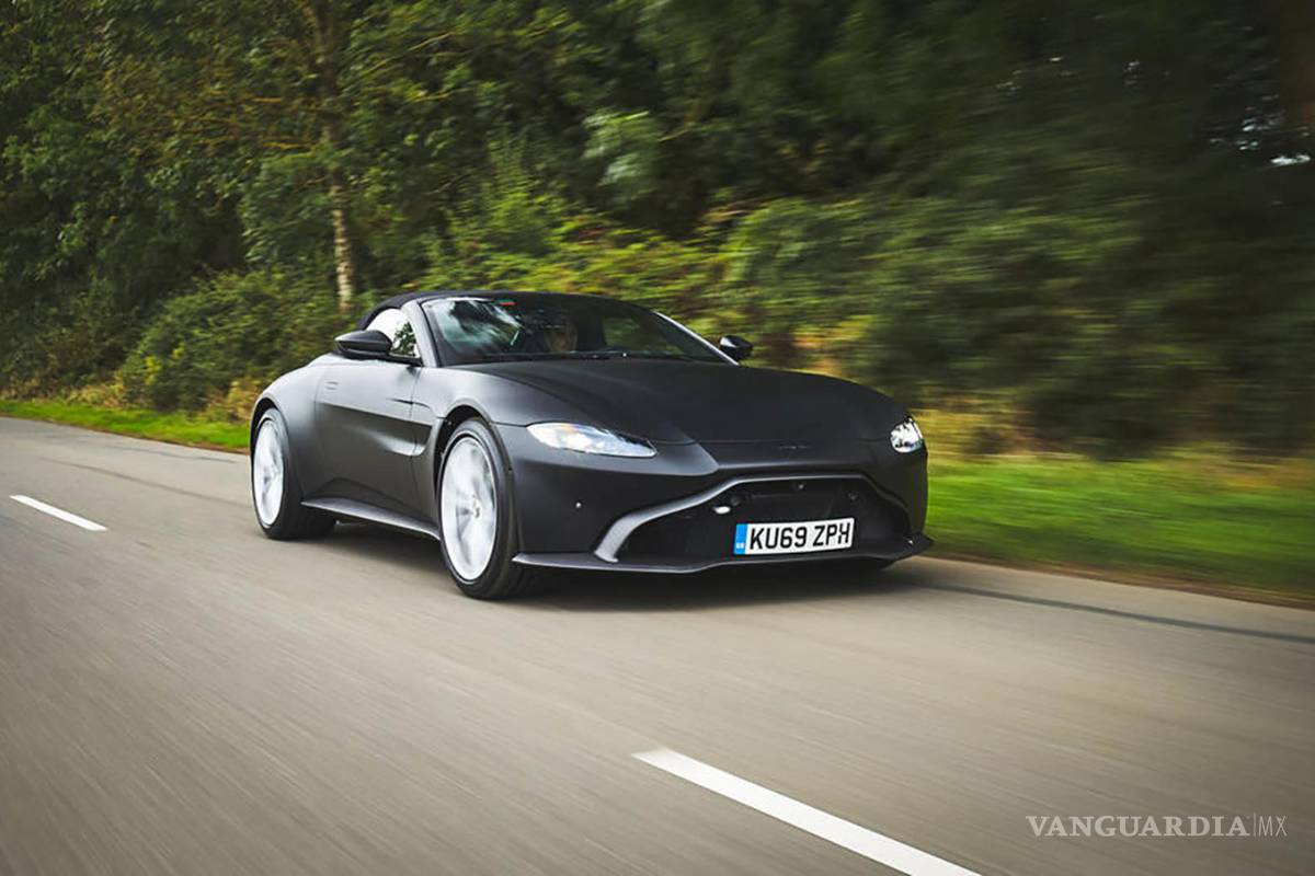 Aston Martin deja ver un poco su Vantage Roadster 2020 antes de su lanzamiento