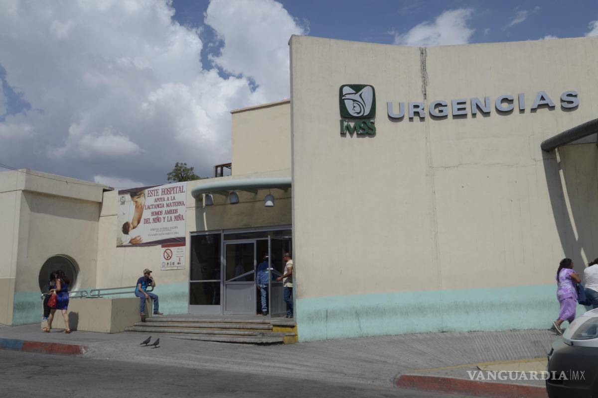 Mantendrá IMSS Coahuila servicios de urgencias activos el lunes 17 de noviembre