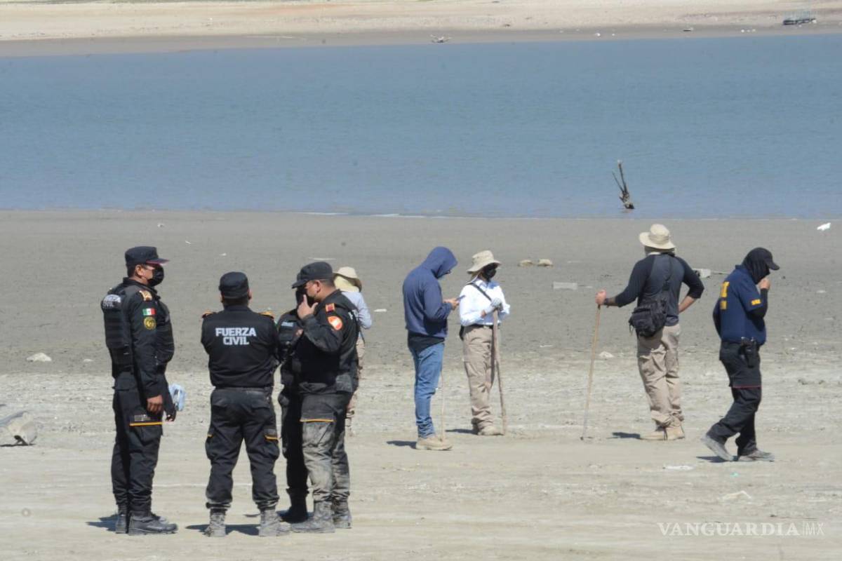 Buscan a desaparecidos de NL y Coahuila en La Presa de La Boca