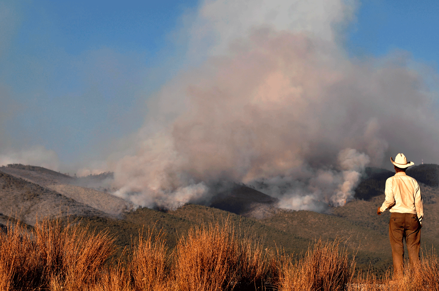 El hombre, causante de incendios forestales en Coahuila