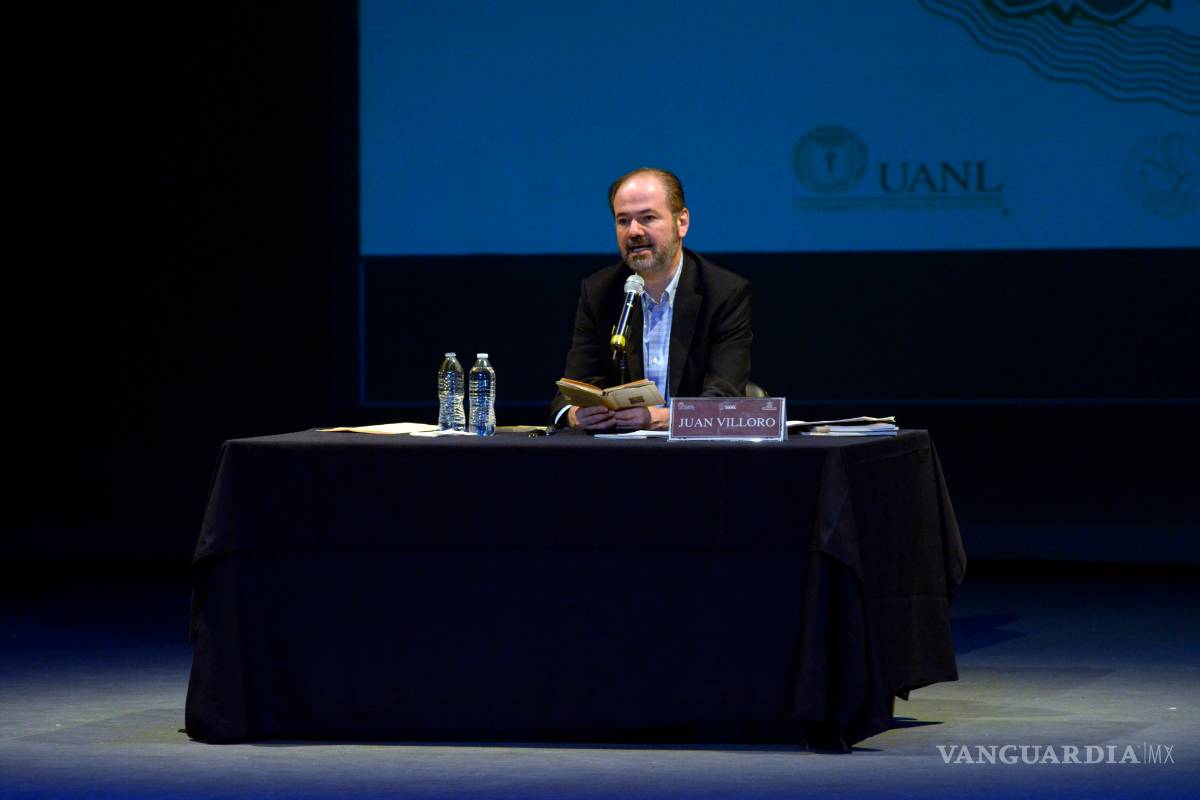 Juan Villoro presenta conferencia de Juan Rulfo en la UANL