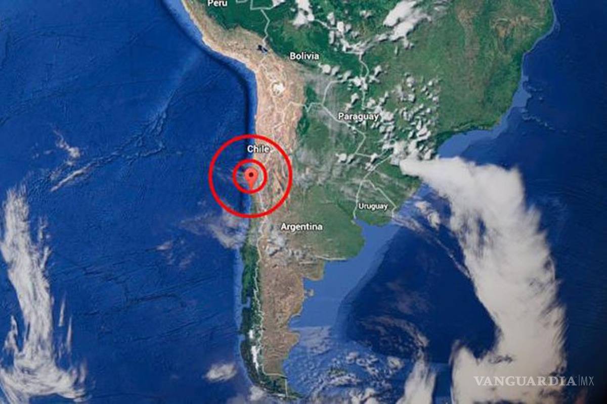 Sismo de 6,4 grados sacude el norte de Chile