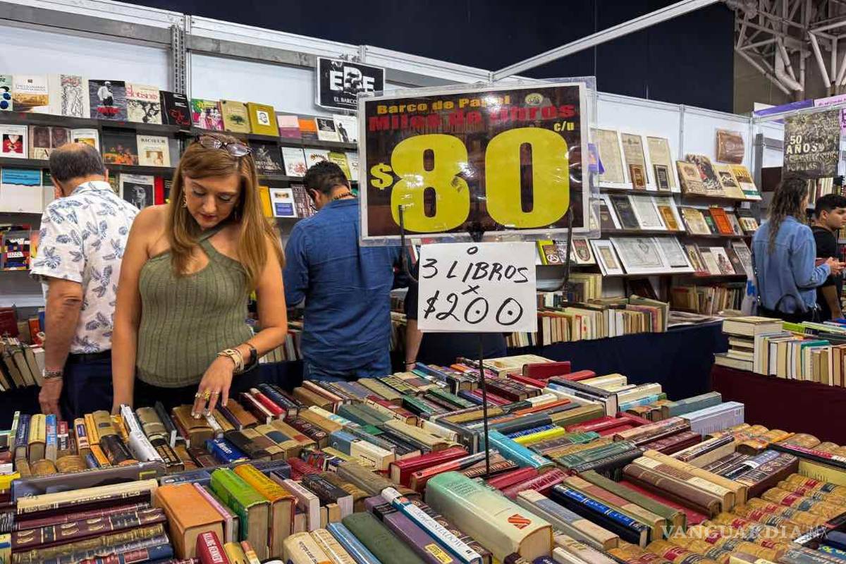 Estrena Ciudad Acuña Feria del Libro con más de 3 mil títulos en exhibición