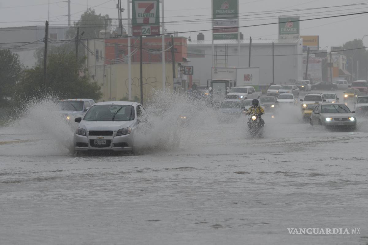 Monzón provocará lluvias muy fuertes en Coahuila la tarde de este viernes y los próximos cuatro días