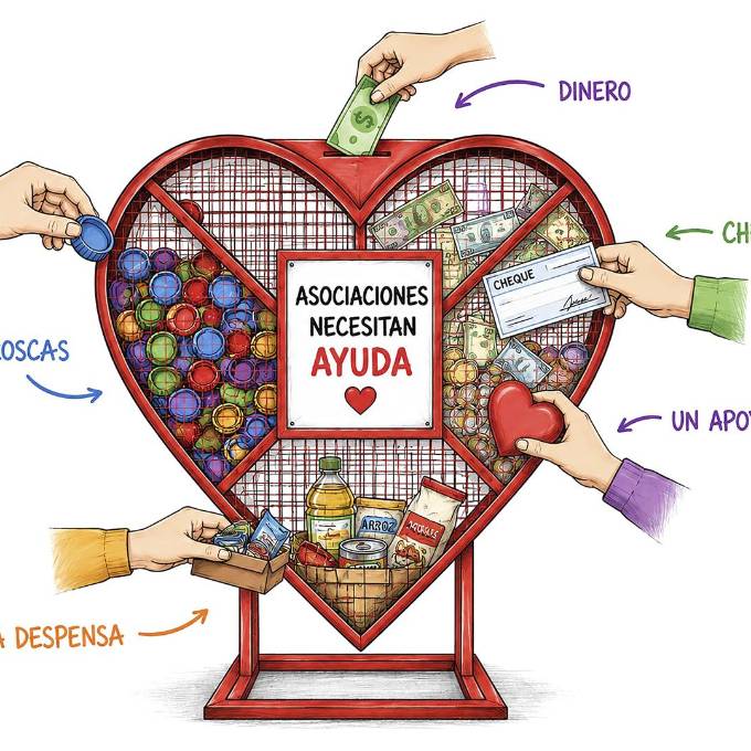 Miles de taparroscas, pocos pesos y muchas necesidades