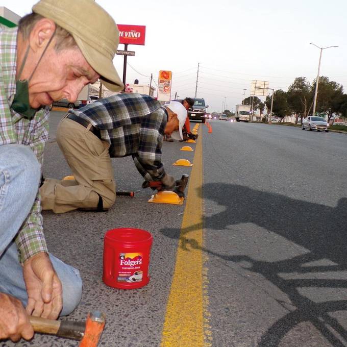 Equipo Boyatón, la cruzada ciudadana para rescatar las olvidadas ciclovías