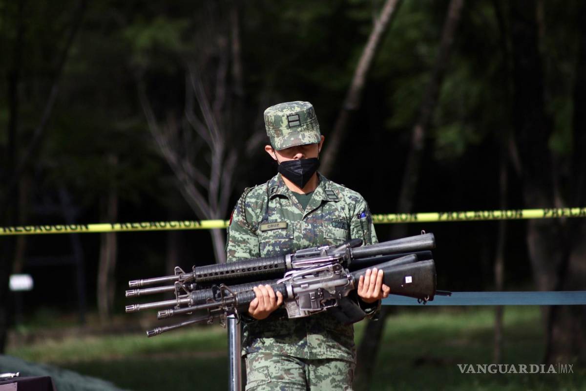 Coahuila: Desde 2021 no se expiden permisos para portar armas de fuego