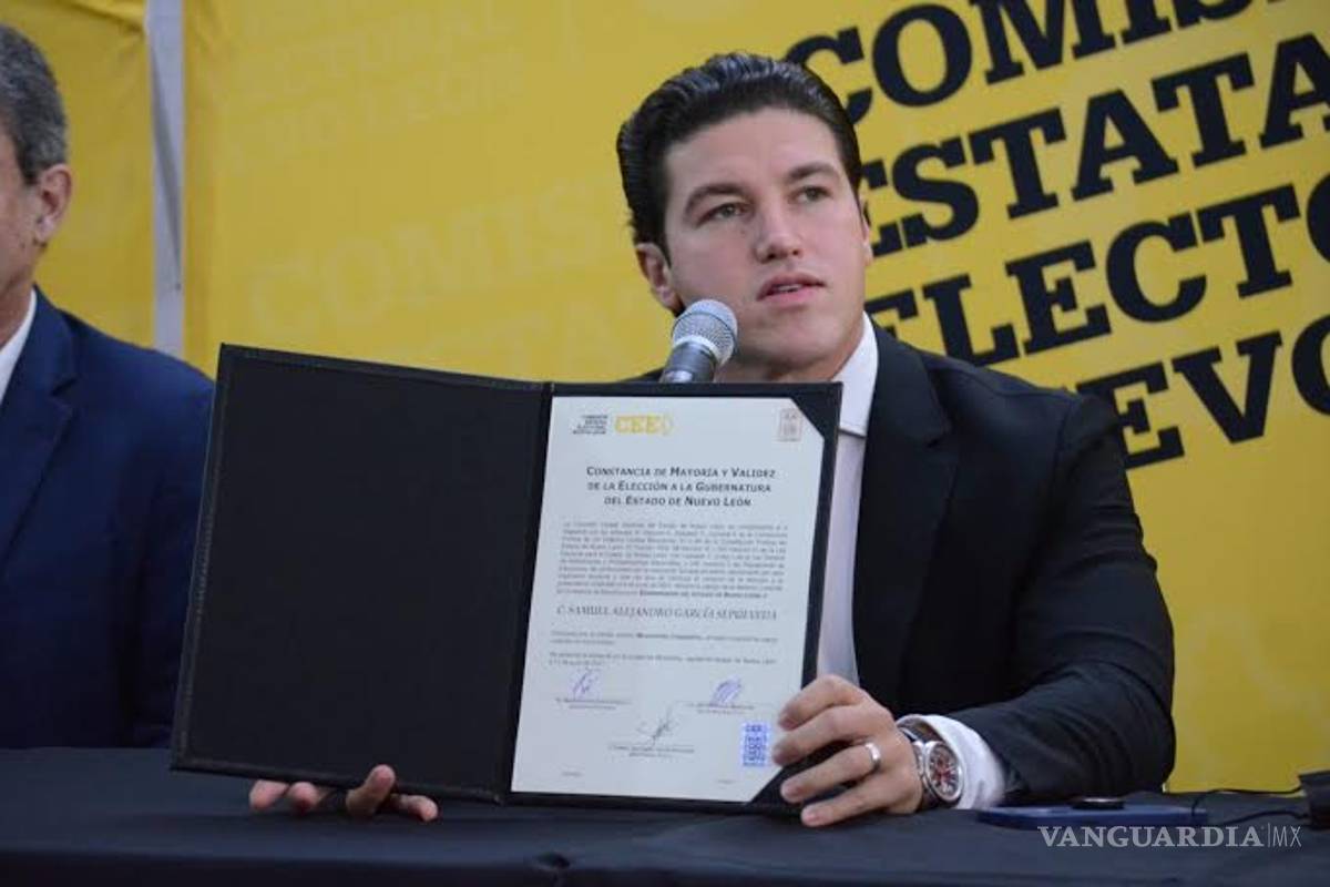 Samuel García promete no 'chapulinear' tras ganar gubernatura de NL