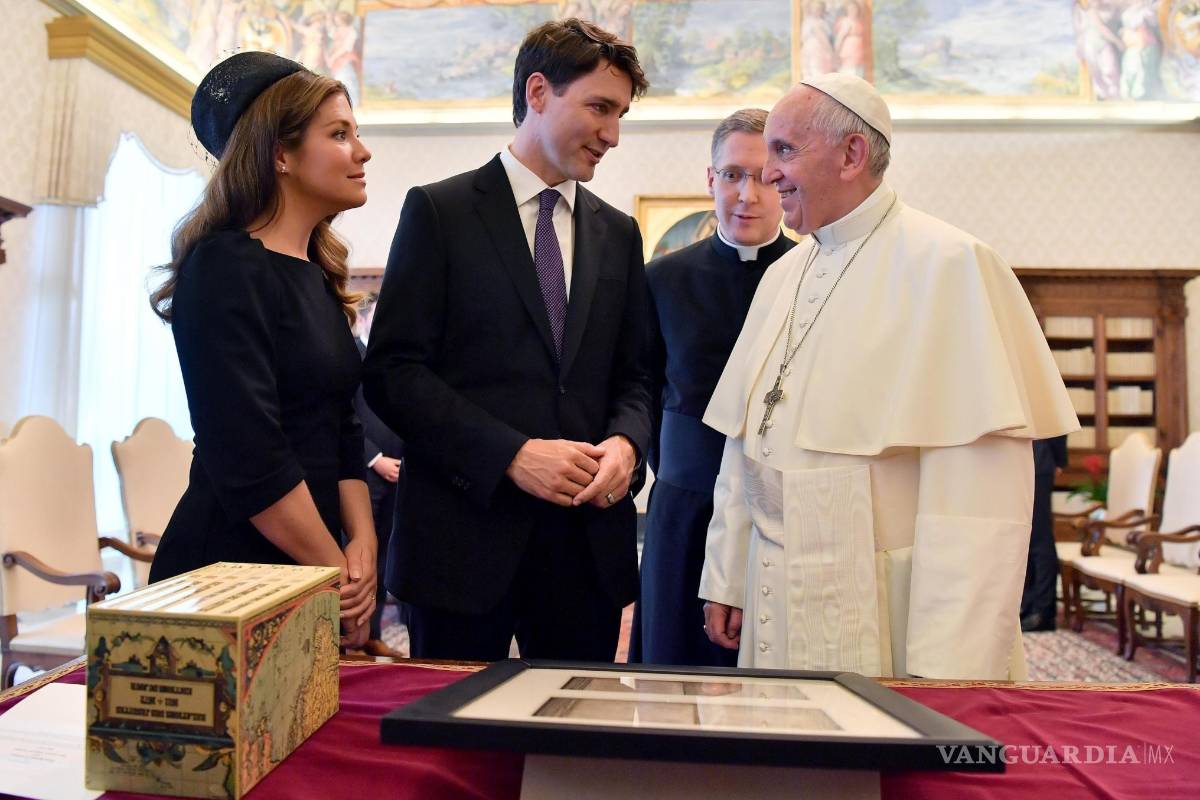 El Papa recibe a Justin Trudeau; analizan crisis en Medio Oriente