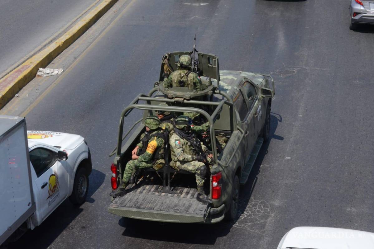 500 más militares refuerzan seguridad de Nuevo León