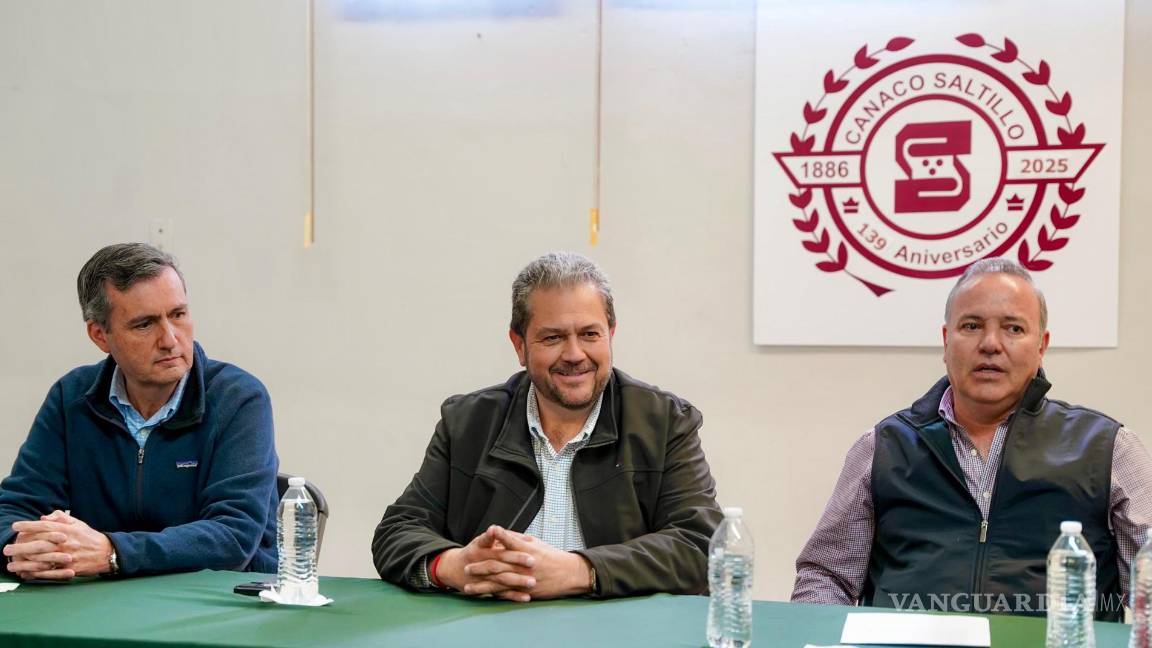 $!En la reunión, el alcalde destacó que el fortalecimiento de la industria en Ramos Arizpe beneficiará directamente a los comercios locales y a la calidad de vida de los ciudadanos.