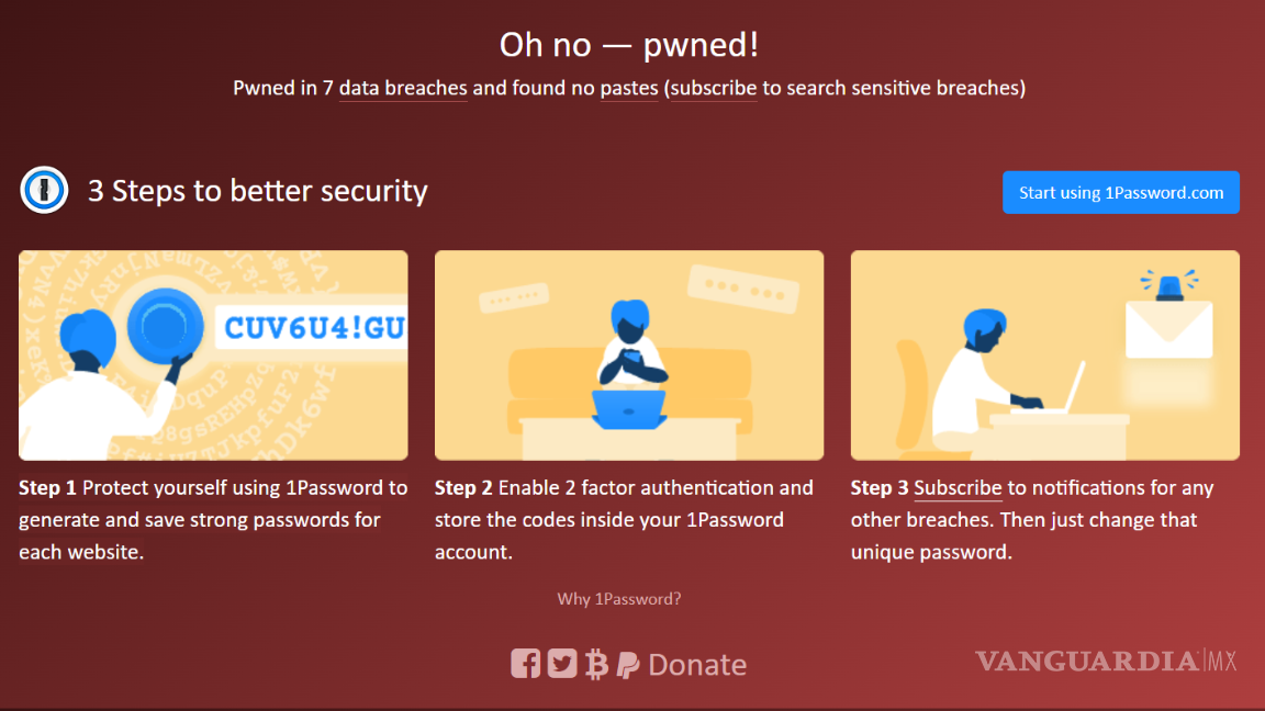 $!¿Tus datos están comprometidos? Así puedes saber si tu información personal fue vendida a la Dark Web