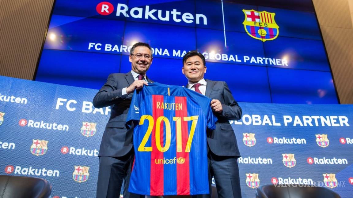 Rakuten es el nuevo patrocinador del Barcelona