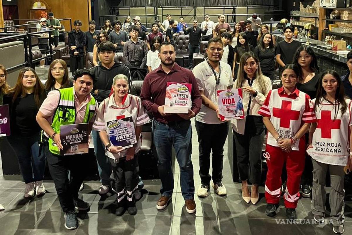 Saltillo impulsa programa ‘Fiesta Segura’; van 200 colaboradores capacitados
