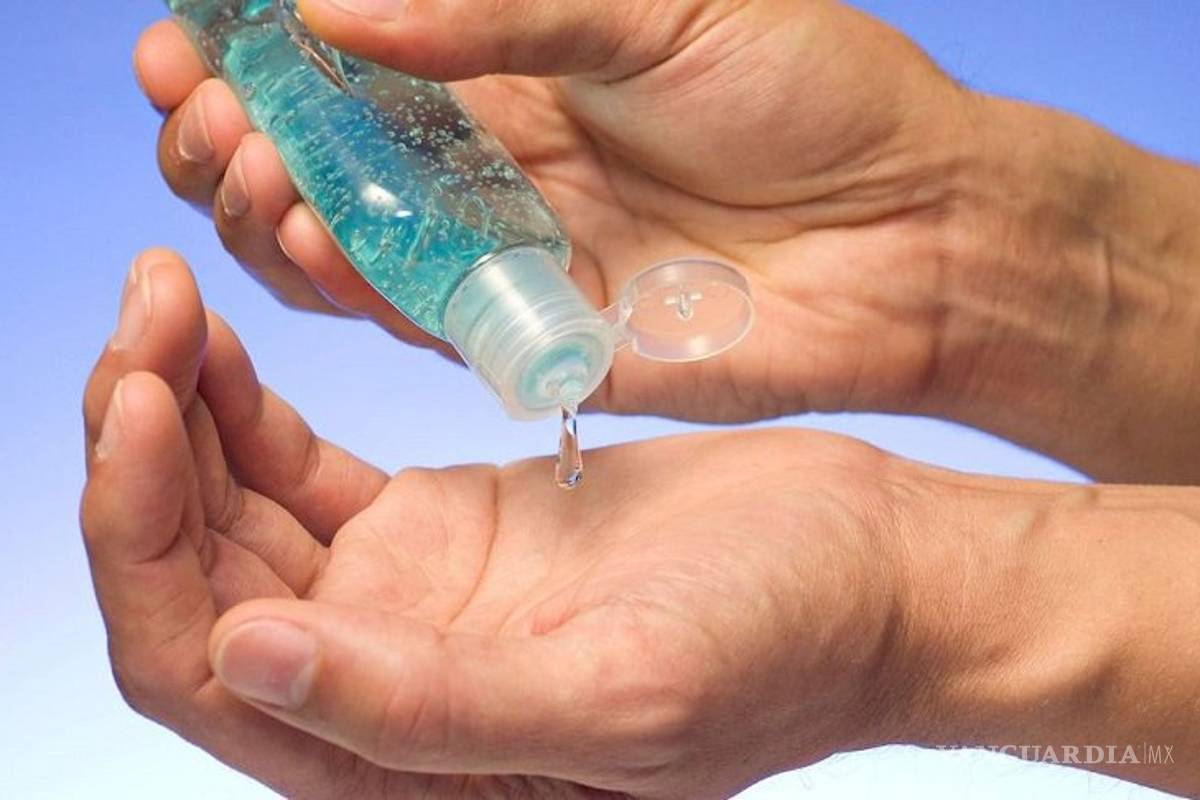 El gel antibacterial no elimina virus y bacterias