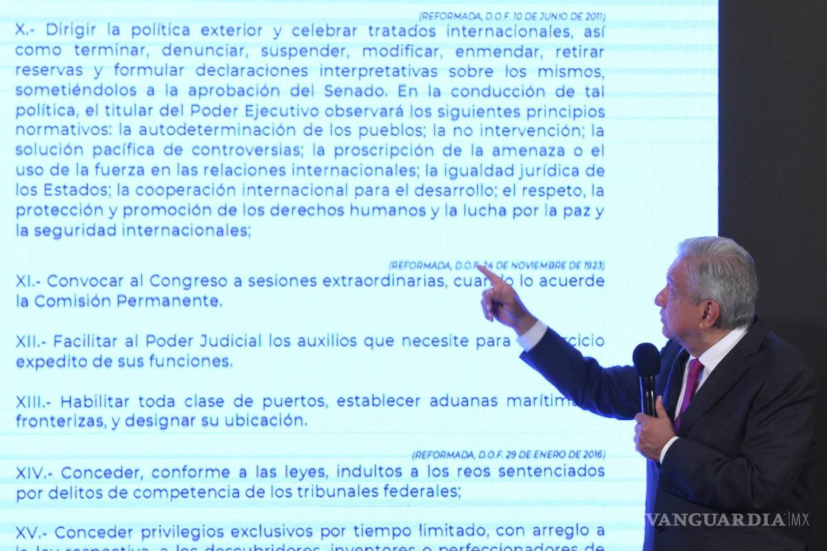 ‘México no es pelele de ningún gobierno’, AMLO descarta represalias